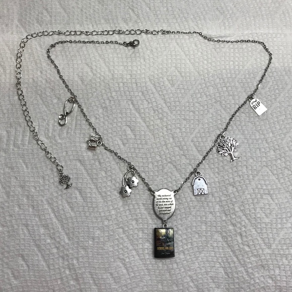 Fathers and Sons by Ivan Turgenev Handmade Russian Literature Necklace, Book - Picture 12 of 16